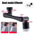 1080° Rotatable Faucet Sprayer Head with Dual Spray Modes for Kitchen & Bathroom Sink