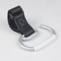 Baby Stroller Hook – Universal PU Organizer Hook for Diaper Bags, Shopping Bags & Stroller Accessories