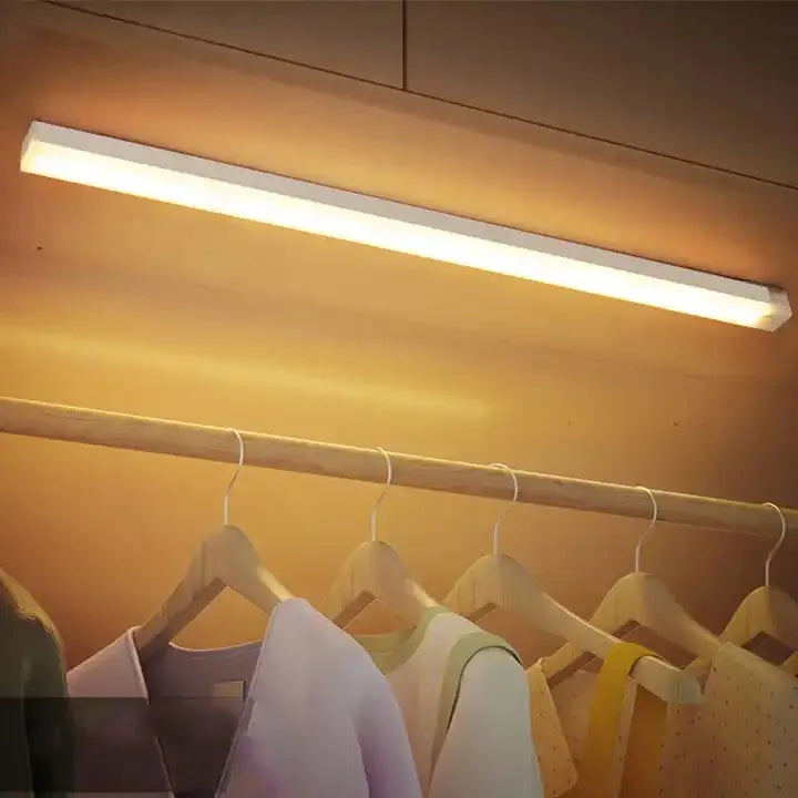Rechargeable Motion Sensor LED Light – USB-C Wireless Under Cabinet & Closet Light
