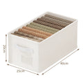 Drawer Clothing Organizer Box – Foldable Fabric Storage Divider for Underwear, Socks, Panties & Wardrobe Organization