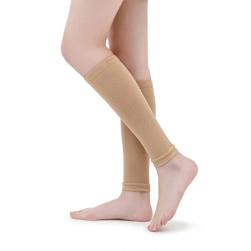 Calf Compression Sleeves for Women & Men – Graduated Compression Socks for Running, Sports, Travel & Daily Leg Support