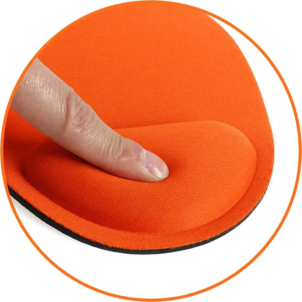 Ergonomic Wrist Support Mouse Pad – Comfortable Memory Foam Wrist Rest for PC, Laptop & Computer Desk Setup