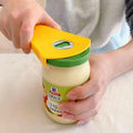 4-in-1 Multifunctional Can & Jar Opener for Beer, Bottle Caps, and Kitchen Use