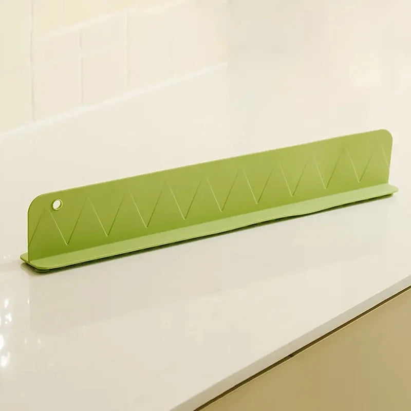 Silicone Sink Splash Guard with Suction Cups for Kitchen & Bathroom Countertop Protection