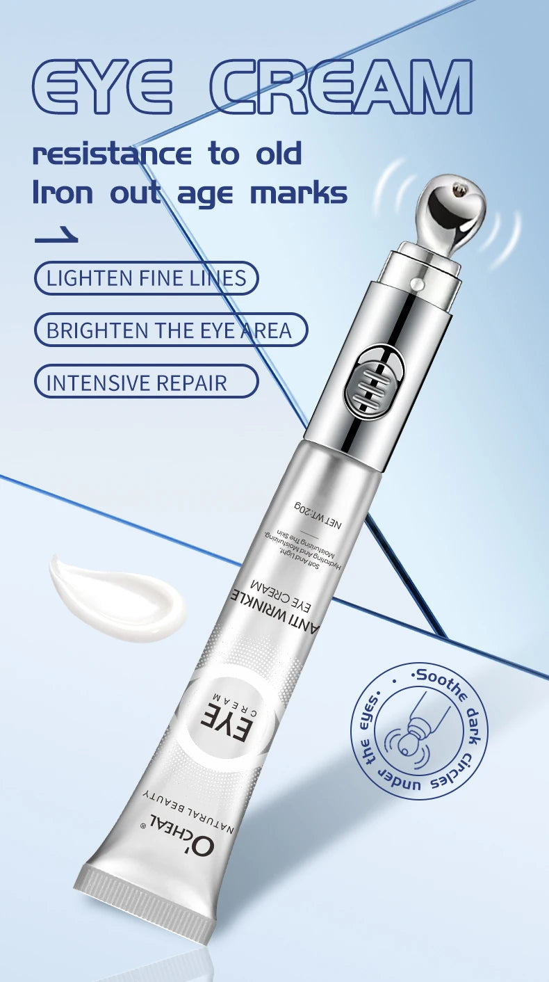 Electric Massage Eye Cream – Hyaluronic Acid Firming & Anti-Aging