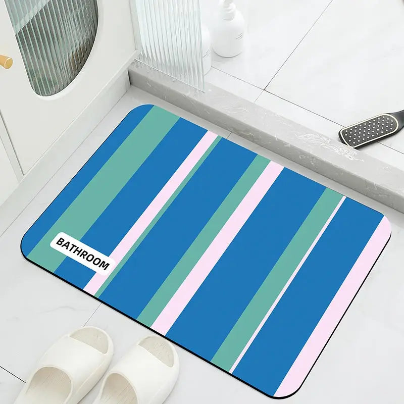 Non-Slip Memory Foam Bath Mat – Soft Absorbent Bathroom Rug with Anti-Slip Backing for Bathroom, Bedroom, Entryway & Laundry Room