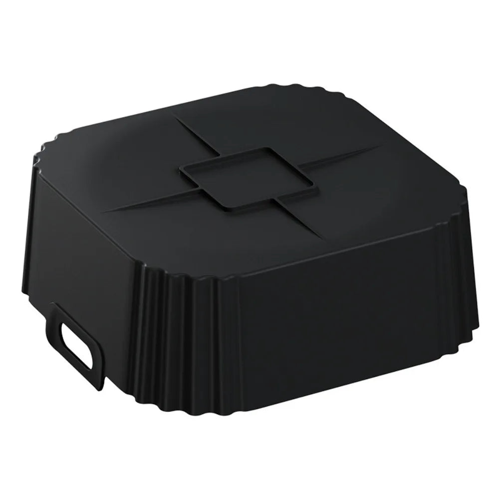 Revestimientos de silicona de 22.5cm para freidoras de aire, cestas antiadherentes reutilizables para Ninja AF181 AF180 AF141 AF140 y otros accesorios para freidoras de aire de 5-8QT