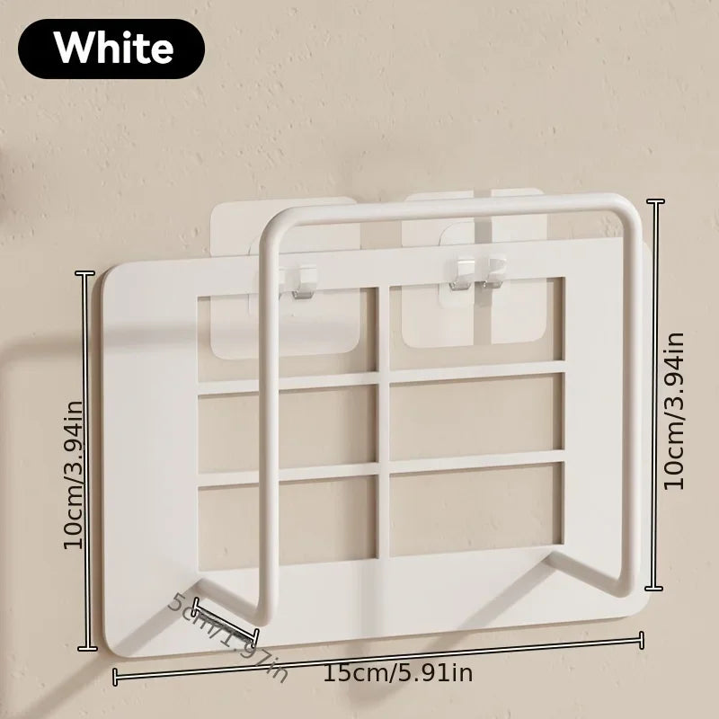 Wall-Mounted Router Shelf – No-Drill Iron Storage Rack for WiFi Router, TV Box & Home Organization