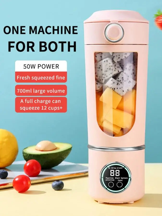 Portable Rechargeable Personal Blender for Smoothies & Milkshakes