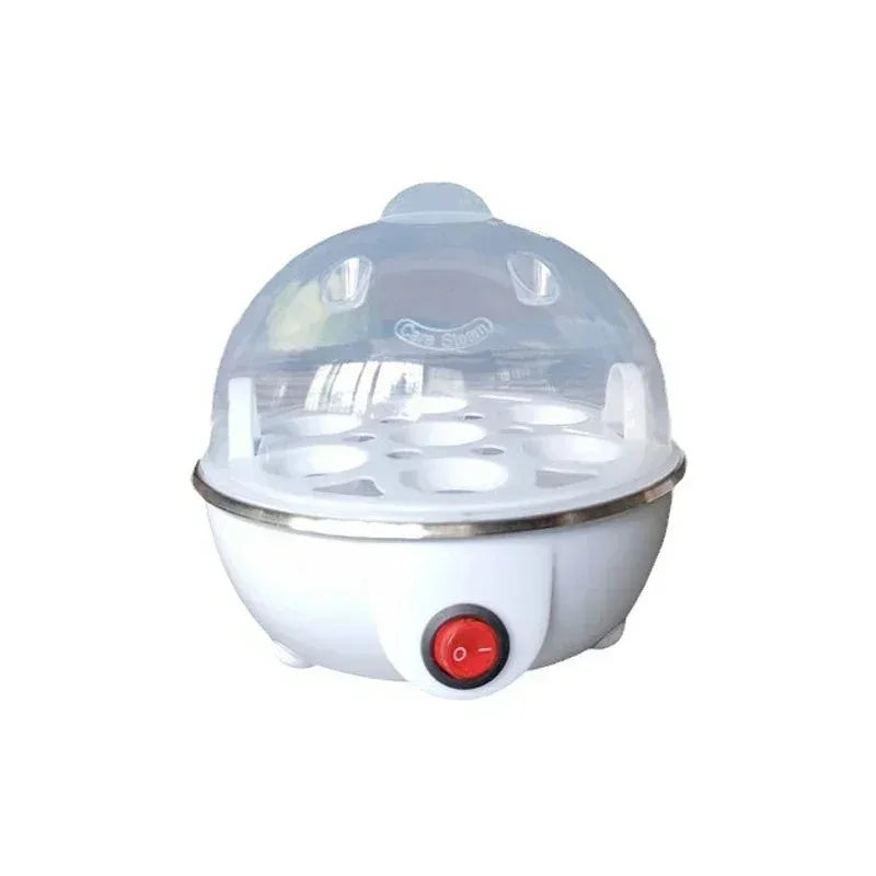 Double Layer Electric Egg Cooker – 7 Egg Automatic Egg Boiler & Steamer for Boiled Eggs, Poached Eggs & Egg Custard