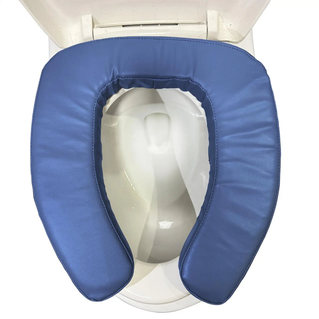 Raised Toilet Seat Cushion – Thick Waterproof U-Shaped Toilet Seat Riser with High-Density Foam for Seniors, Disabled & Post-Surgery Recovery