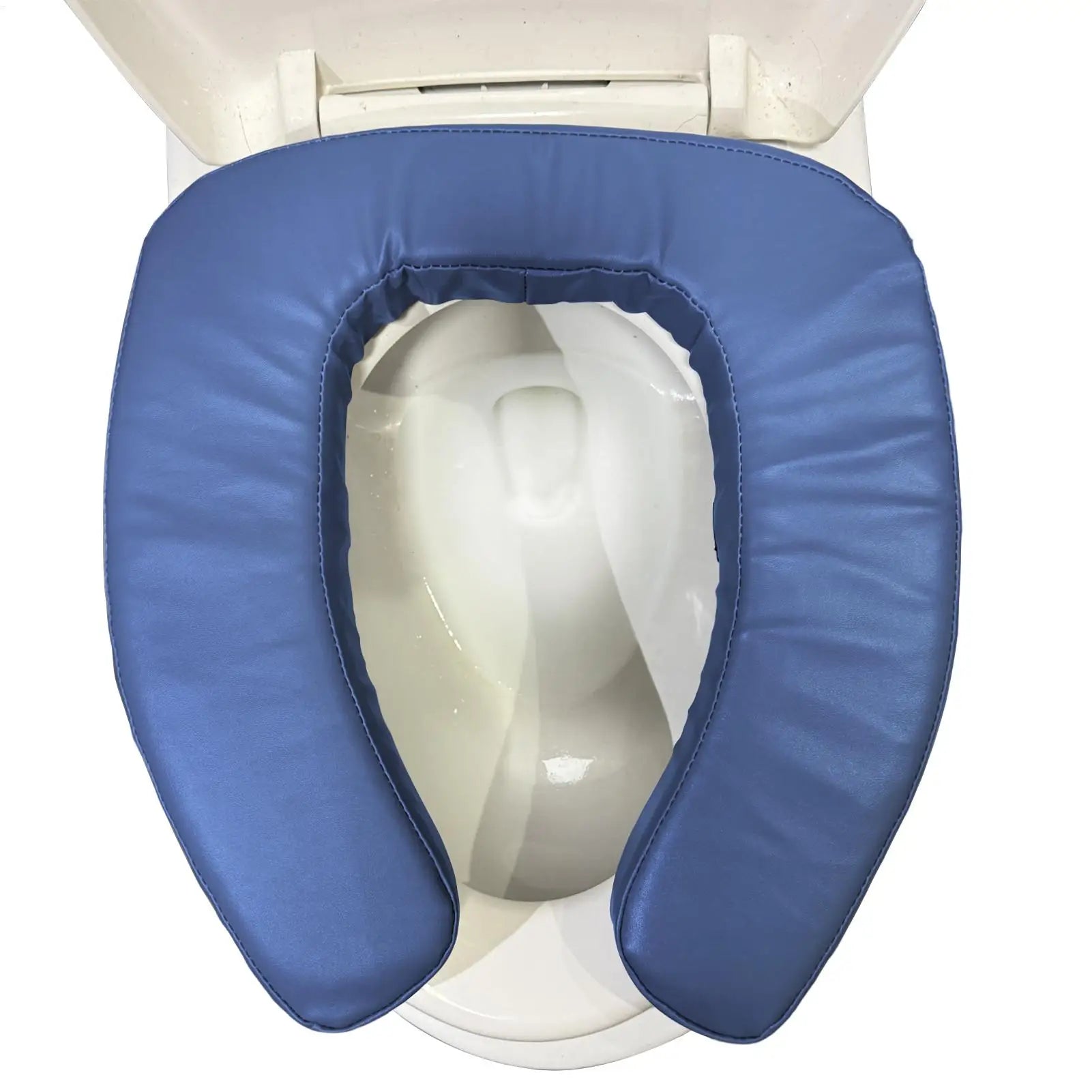 Raised Toilet Seat Cushion – Thick Waterproof U-Shaped Toilet Seat Riser with High-Density Foam for Seniors, Disabled & Post-Surgery Recovery