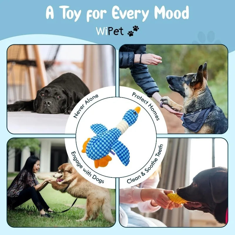 Plush Squeaky Pet Toy – Soft Interactive Toy for Dogs & Cats