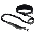 Hands-Free Dog Leash with Waist Belt – Reflective Bungee Running Lead with Lumbar Support for Walking & Outdoor Adventures