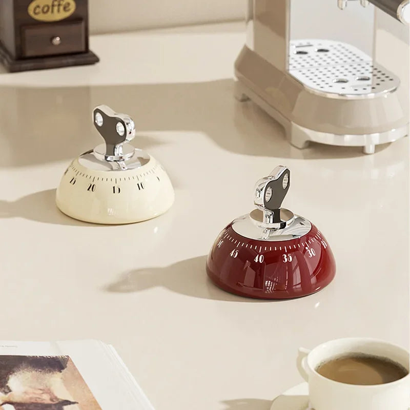 Temporizador magnético de cocina Manual, Reloj despertador con cuenta regresiva, Temporizador digital mecánico de cocina, Cronómetro de estudio para cocinar y ducha