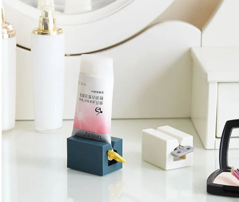 Multi-Function Toothpaste Tube Squeezer & Dispenser