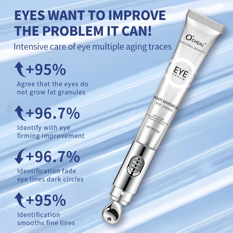 Electric Massage Eye Cream – Hyaluronic Acid Firming & Anti-Aging