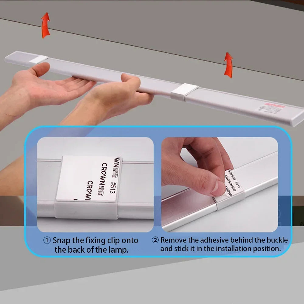 Rechargeable Motion Sensor LED Light – Wireless Under Cabinet & Closet Light