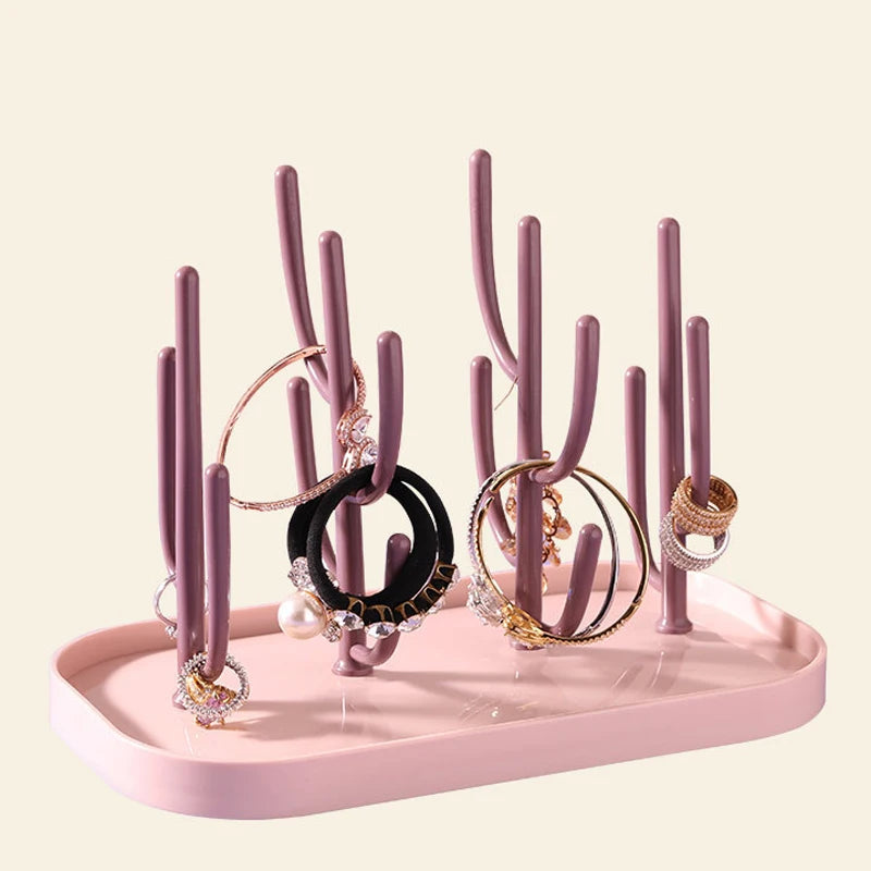 Portable Baby Bottle Drying Rack – PP Bottle Drainer for Baby Bottles, Pacifiers & Feeding Accessories, Space-Saving Drying Stand
