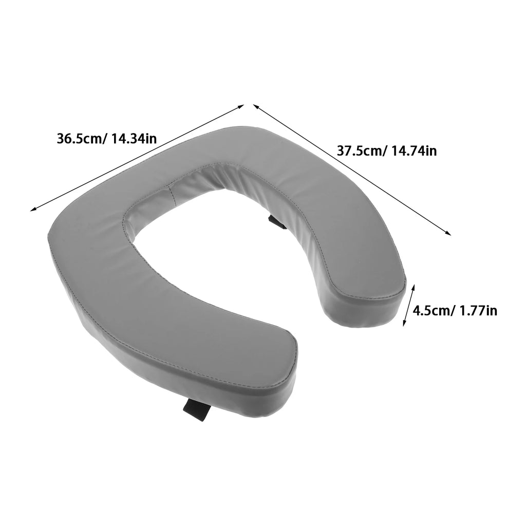 Almohadilla Elevadora De Asiento De Inodoro De 45 Mm, Cojín Portátil Y Cómodo Para Asiento De Inodoro Para Personas Mayores, Almohadilla Elevada De Altura, Cómoda Alfombrilla Para Orinal
