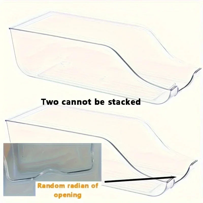 Auto-Rolling Can Dispenser for Refrigerator & Pantry Organization