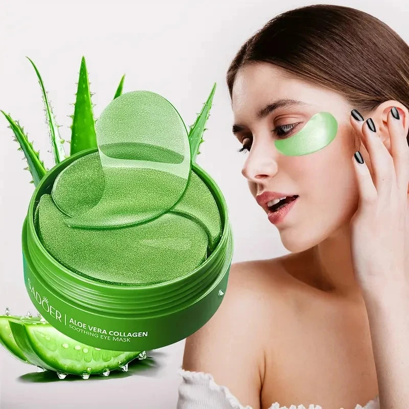 Aloe Vera Collagen Eye Patches – 60 Pcs Firming & Anti-Dark Circles