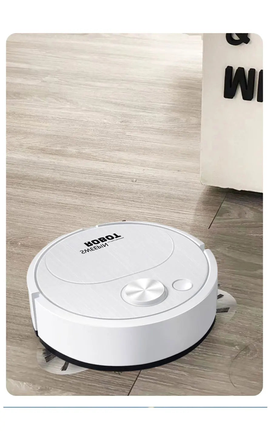 Mini Robot Vacuum Cleaner 3-in-1