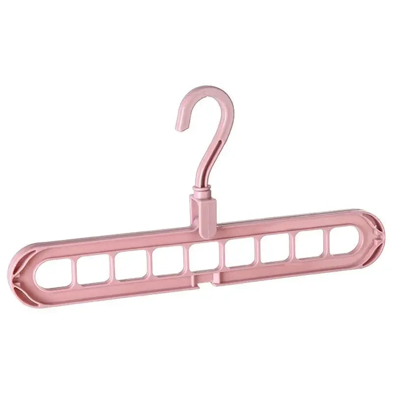 Space-Saving Multi-Port Clothes Hanger Organizer