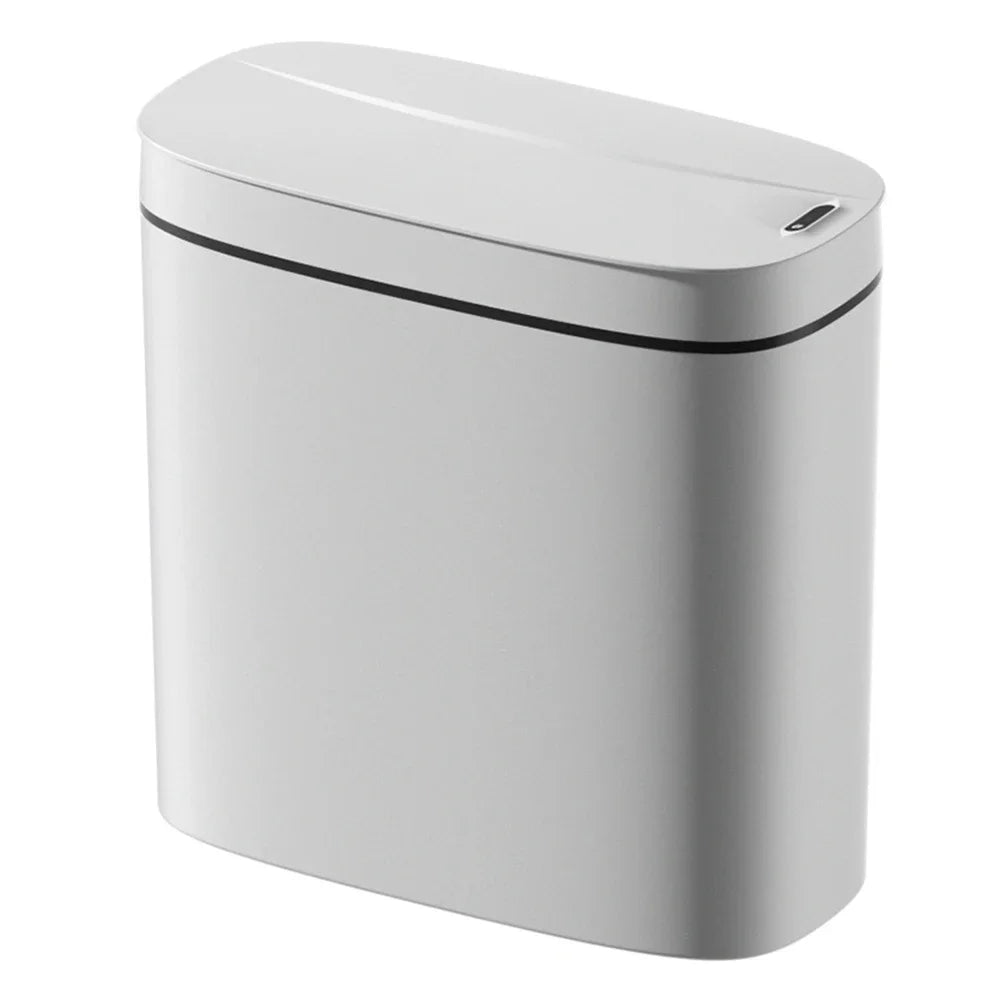14L Smart Sensor Trash Can with Lid | Touchless Automatic Waste Bin for Kitchen & Bathroom