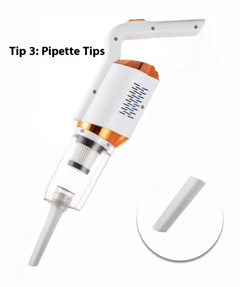 Powerful cordless handheld vacuum cleaner for multiple surfaces