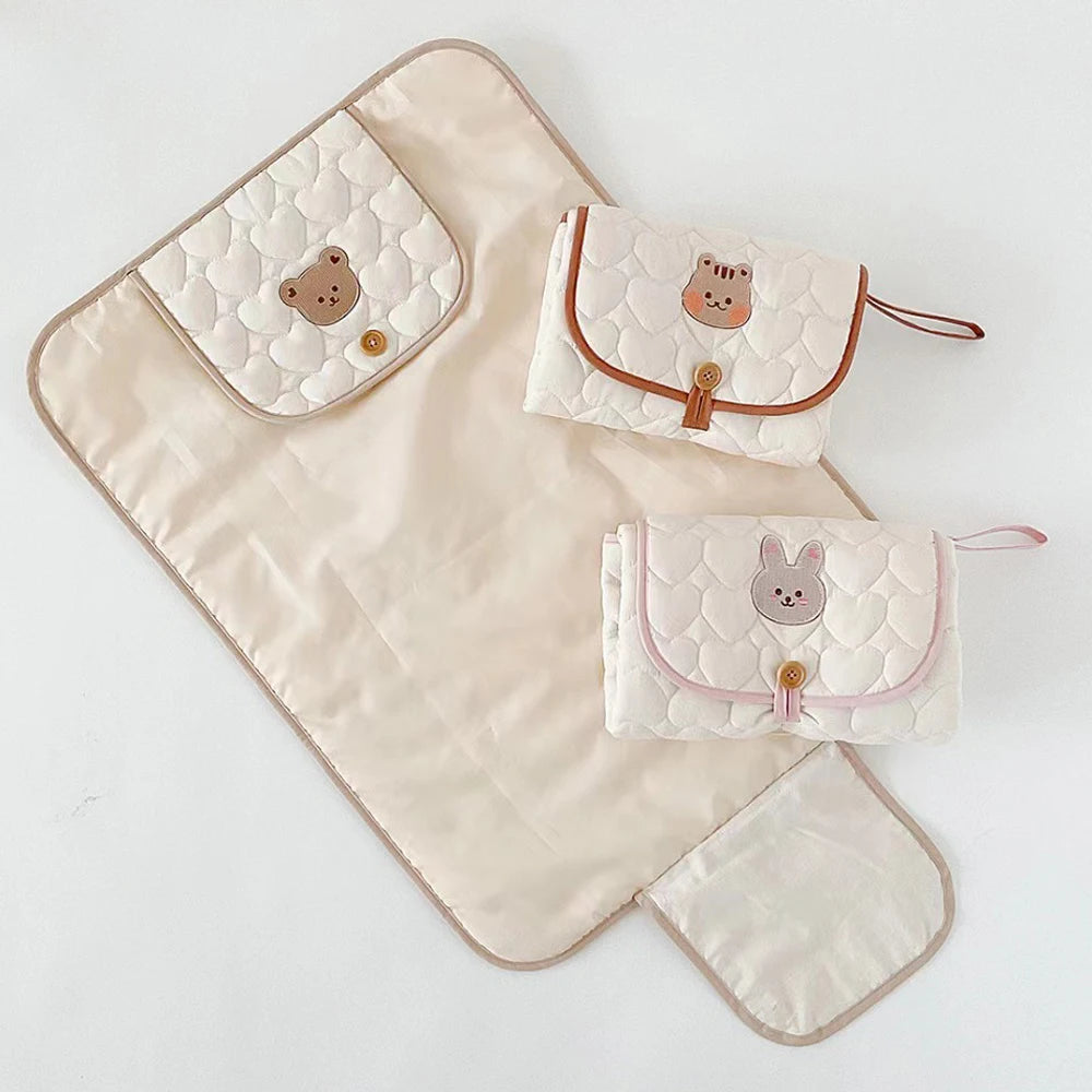 Foldable Baby Changing Pad – Portable Waterproof Diaper Changing Mat for Newborns, Infants & Travel