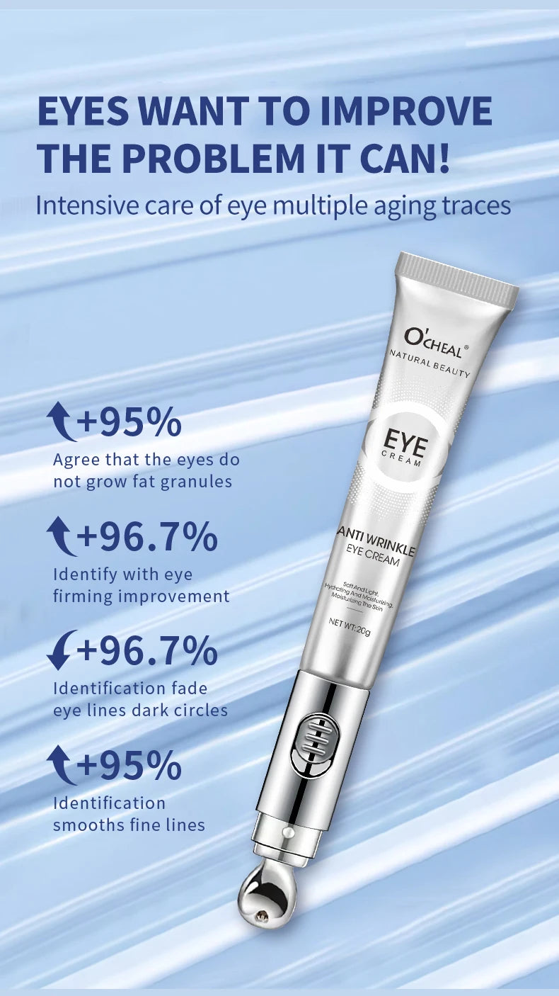 Electric Massage Eye Cream – Hyaluronic Acid Firming & Anti-Aging