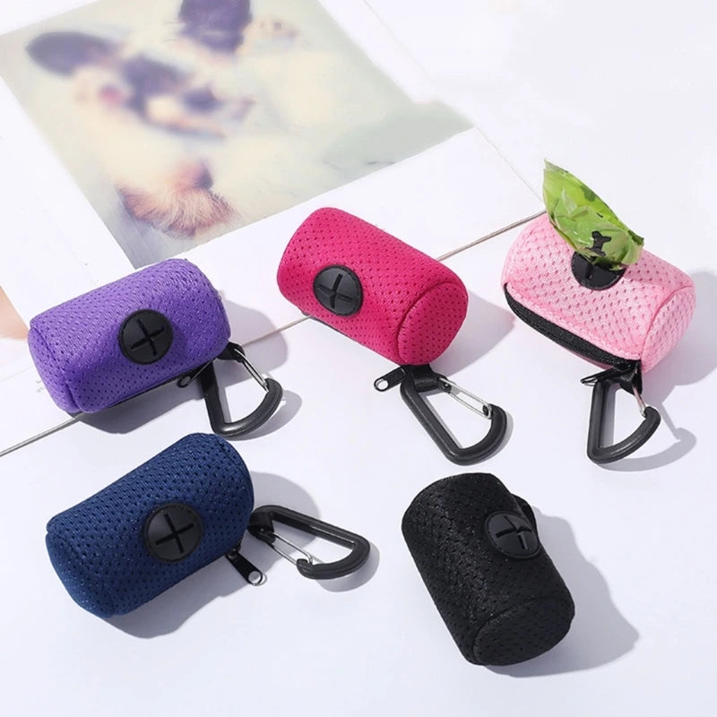 Dog Poop Bag Dispenser – Portable Pet Waste Bag Holder for Walks, Training & Outdoor Cleanup