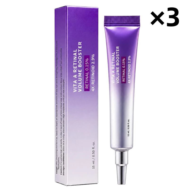 Volume boosting retinol serum for a youthful-looking complexion