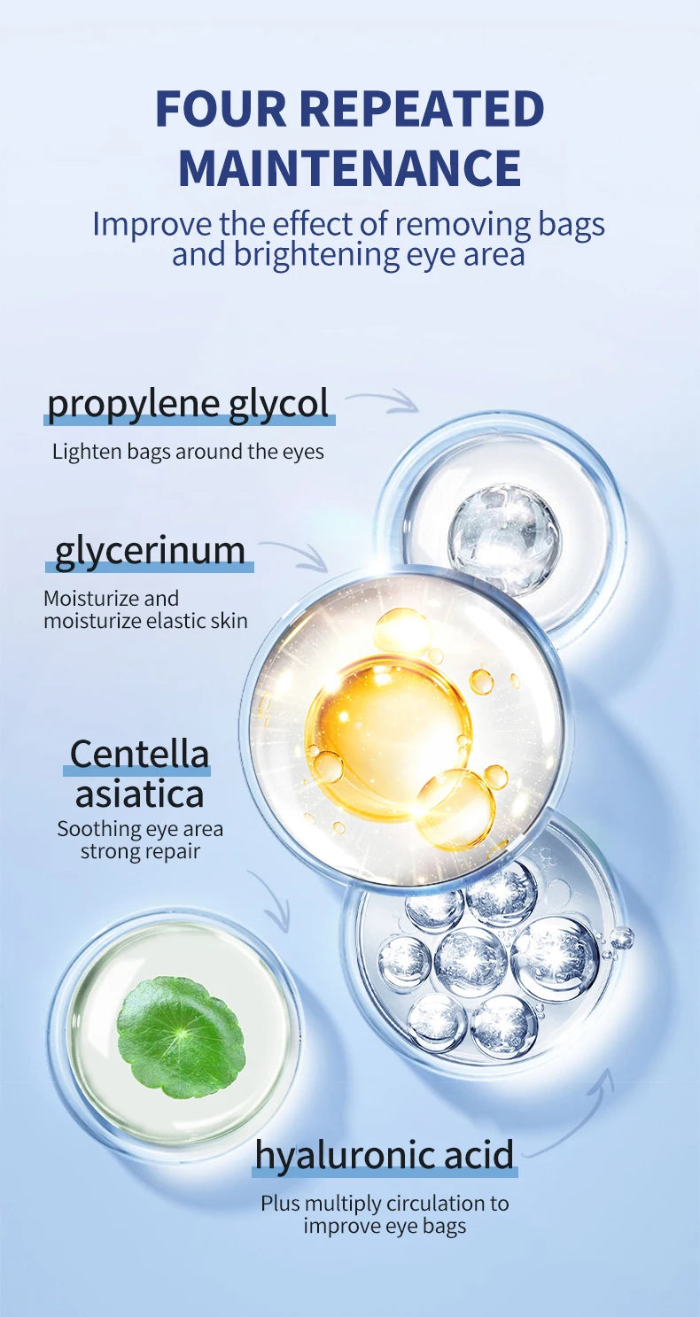 Electric Massage Eye Cream – Hyaluronic Acid Firming & Anti-Aging