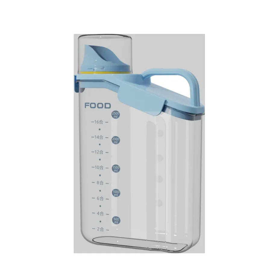 Recipientes herméticos para almacenar alimentos, dispensador de cereales, caja de almacenamiento para cereales, dispensador de arroz, dispensador de granos, organizador de cocina