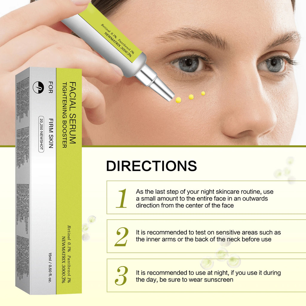 Retinal Shot 15ml facial serum for firm and smooth-looking skin
