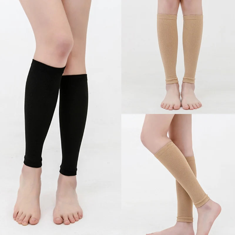 Calf Compression Sleeves for Women & Men – Graduated Compression Socks for Running, Sports, Travel & Daily Leg Support