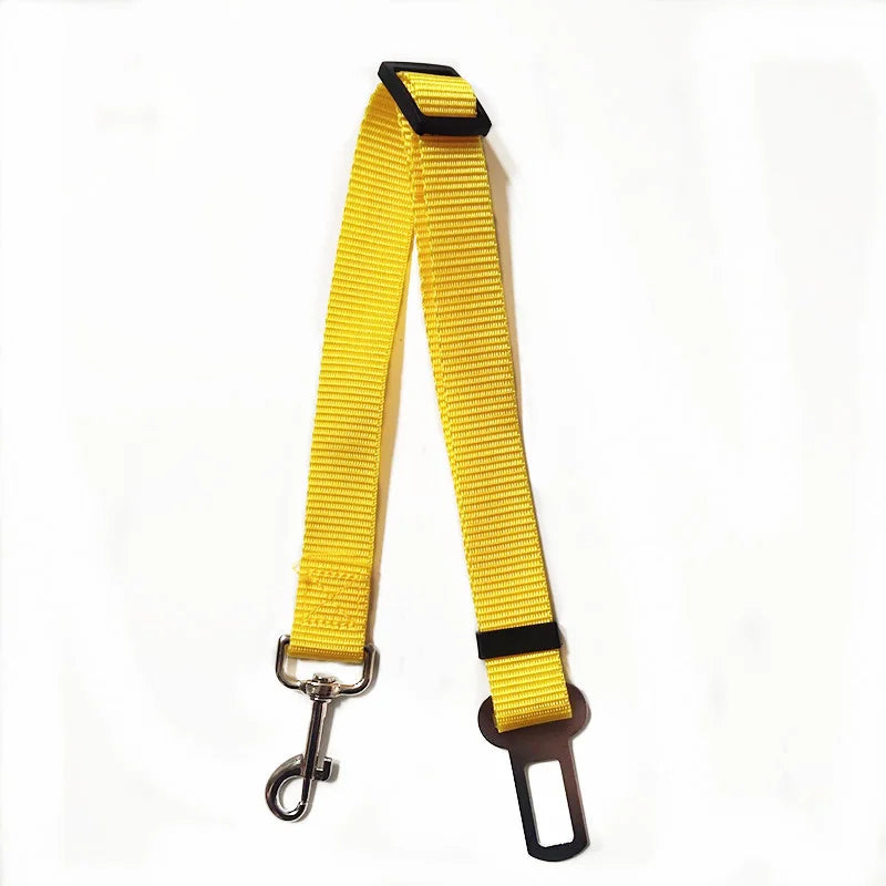 Pet Car Safety Harness – Adjustable Dog & Cat Seat Belt Strap for Secure Travel, Driving & Vehicle Protection