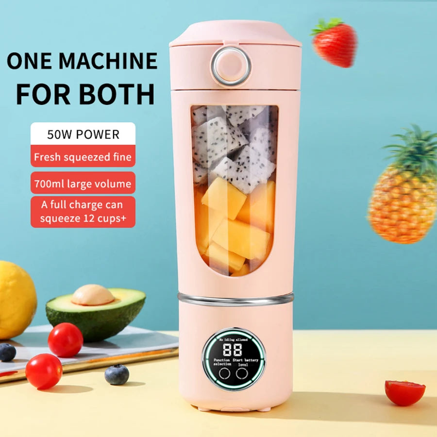 Portable Rechargeable Personal Blender for Smoothies & Milkshakes