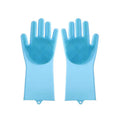 Guantes de Aseo para Mascotas Perro Gato Baño Limpieza Guante Cepillo Champú Limpieza Suave Silicona Removedor de Pelo Guante Protección de la Piel de la Mano