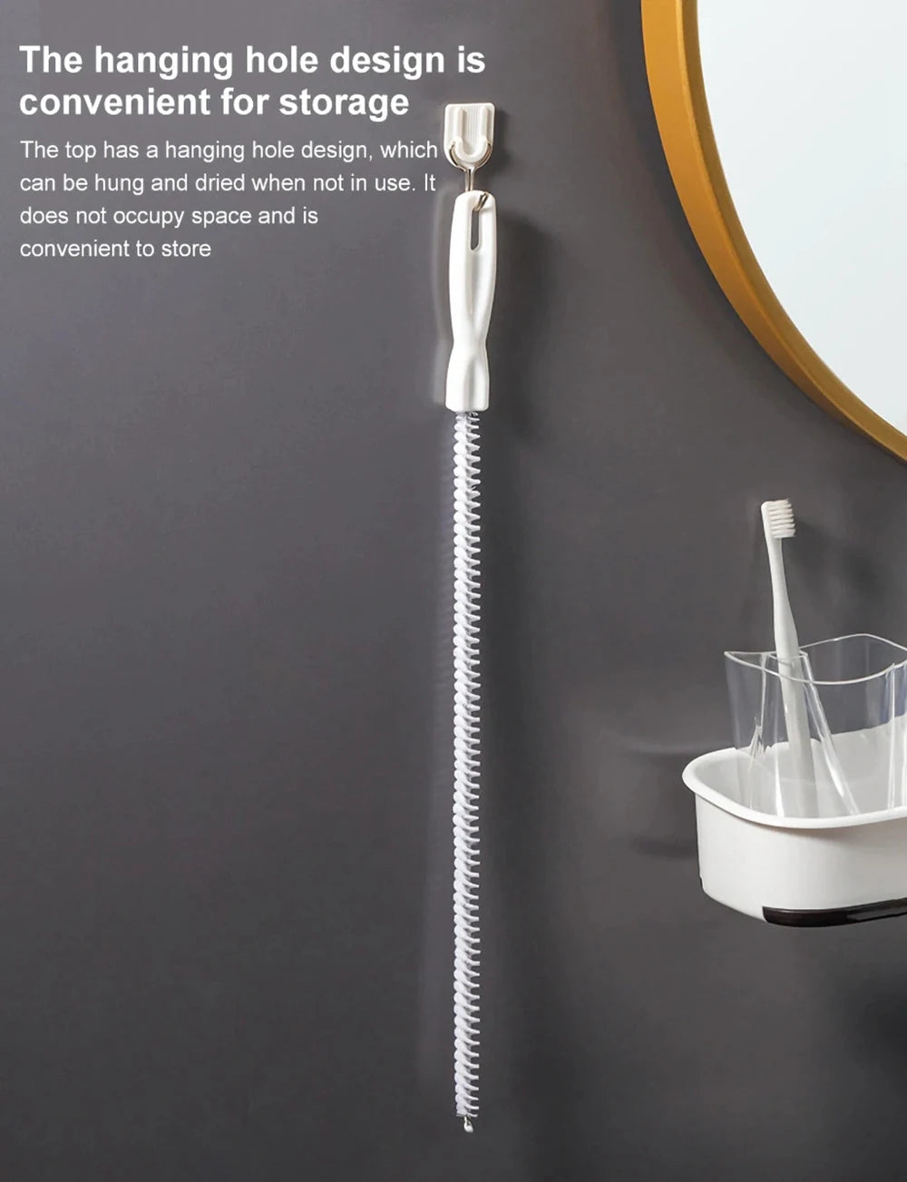 Flexible Drain Cleaning Brush