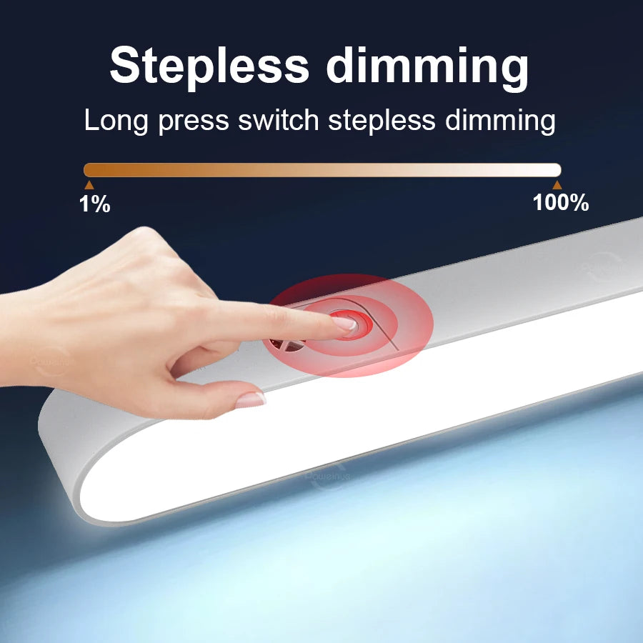 Rechargeable Magnetic LED Desk & Wall Light with Remote Control