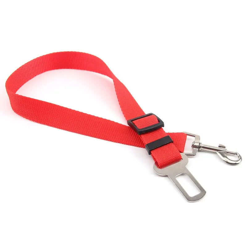 Pet Car Safety Harness – Adjustable Dog & Cat Seat Belt Strap for Secure Travel, Driving & Vehicle Protection