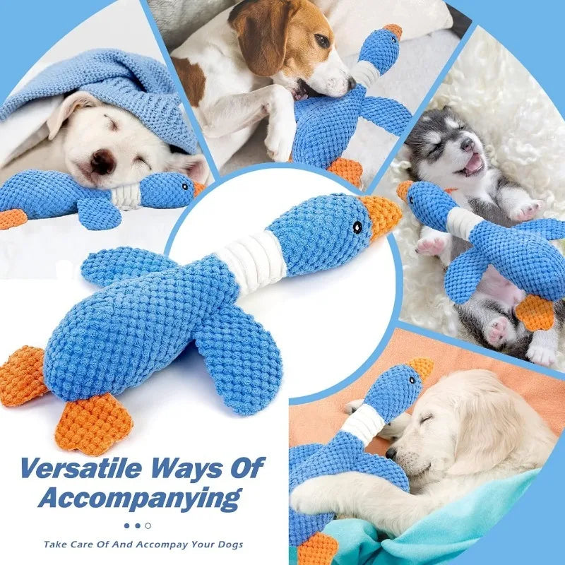 Plush Squeaky Pet Toy – Soft Interactive Toy for Dogs & Cats