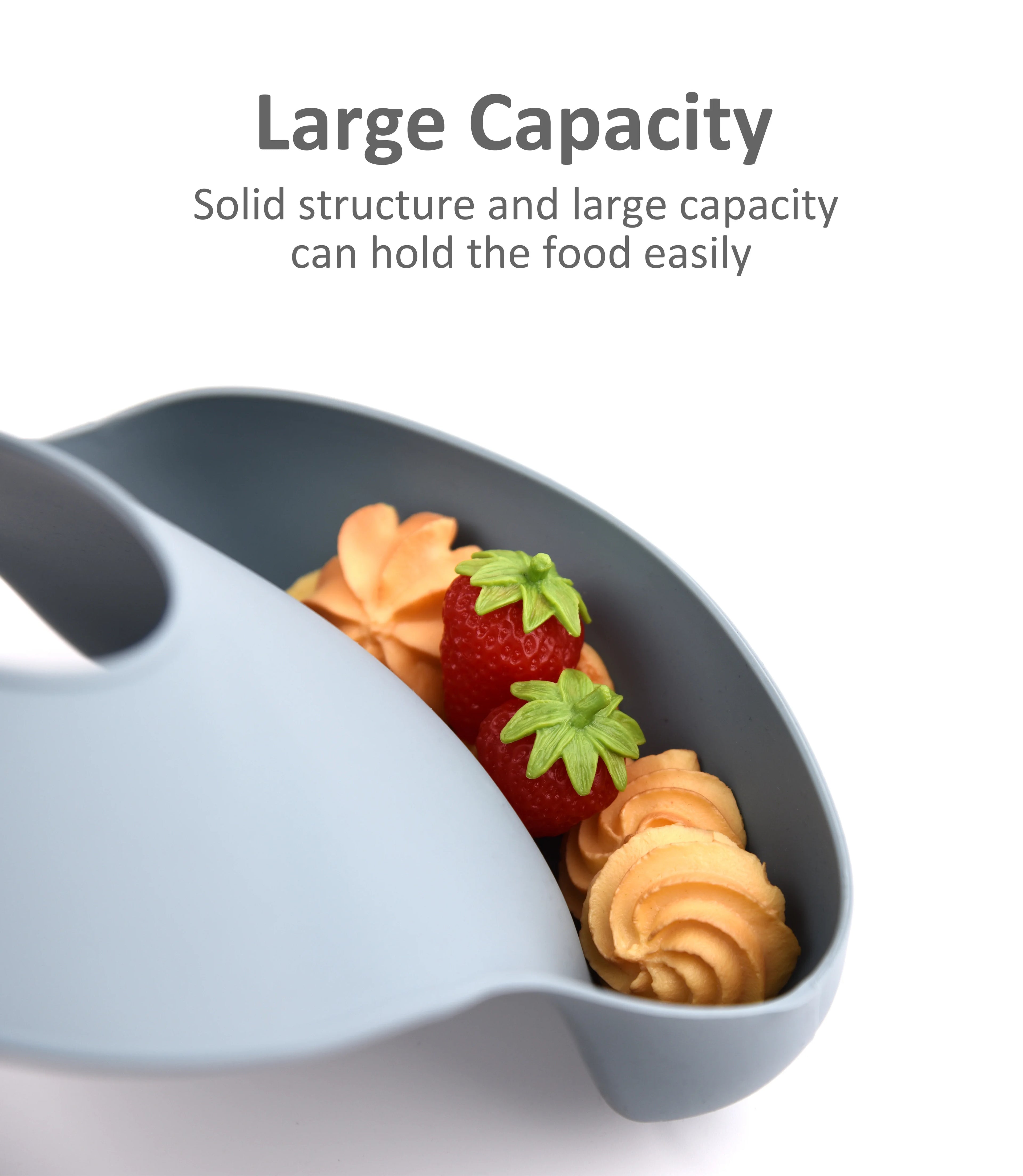 Silicone Baby Bib with Food Catcher – Waterproof Soft Feeding Bib for Infants, Adjustable Easy Clean Baby Bib