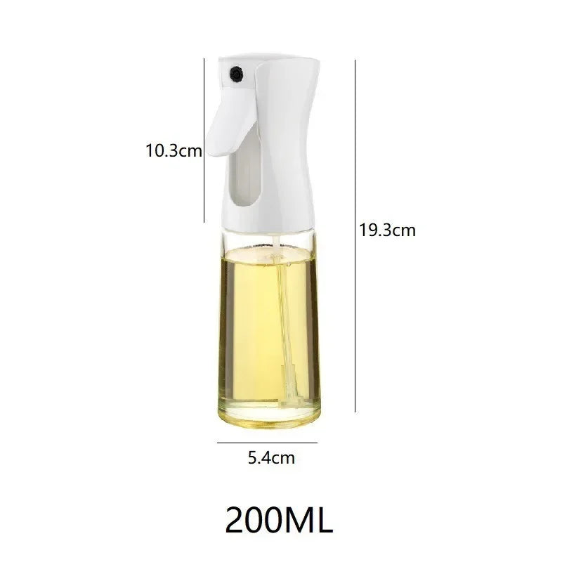 Pulverizador de aceite para cocinar - Botella pulverizadora dispensadora de aceite de oliva - Aceite y vinagre reutilizables aptos para uso alimentario, accesorios de cocina en botella pulverizadora