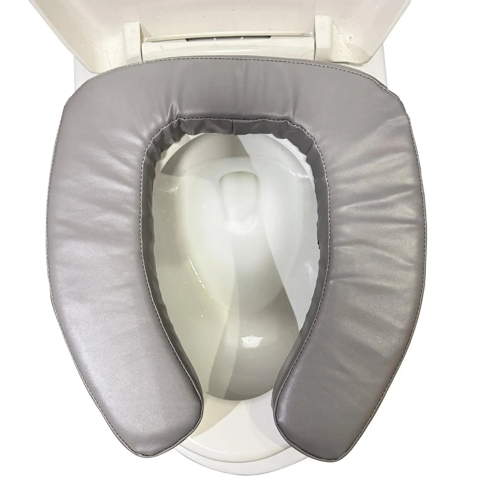 Raised Toilet Seat Cushion – Thick Waterproof U-Shaped Toilet Seat Riser with High-Density Foam for Seniors, Disabled & Post-Surgery Recovery