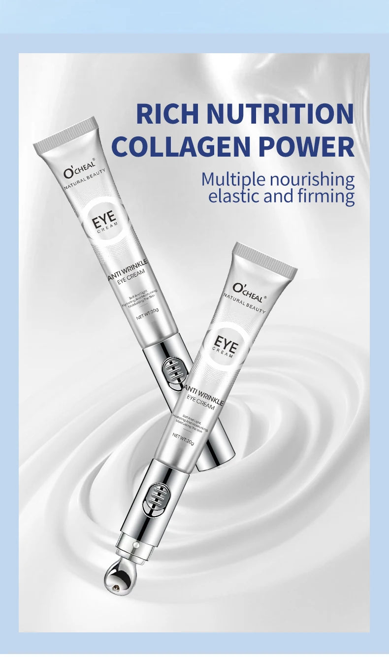 Electric Massage Eye Cream – Hyaluronic Acid Firming & Anti-Aging