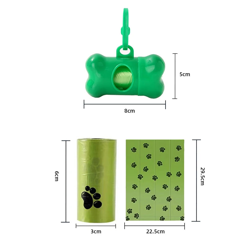 Dog Poop Bag Dispenser – Portable Pet Waste Bag Holder for Easy Cleanup During Walks & Outdoor Activities